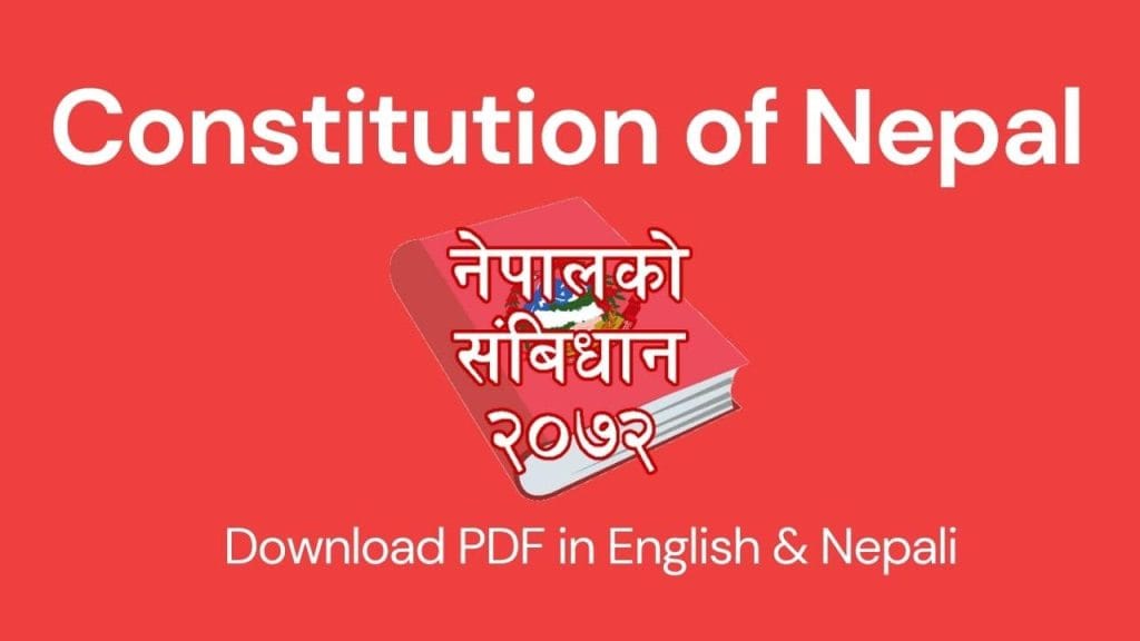 Constitution of Nepal 2072