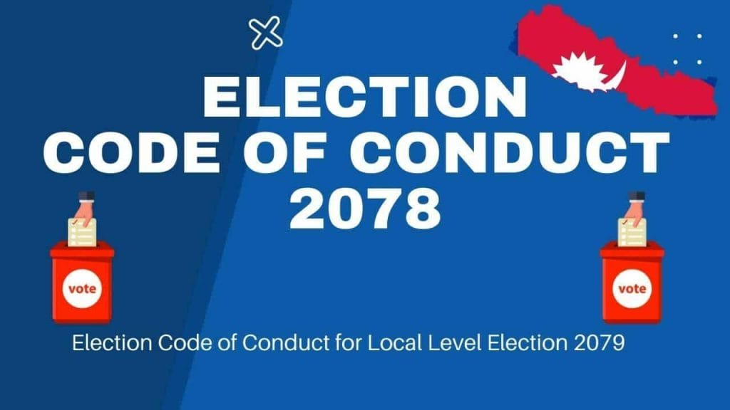 election code of conduct 2078
