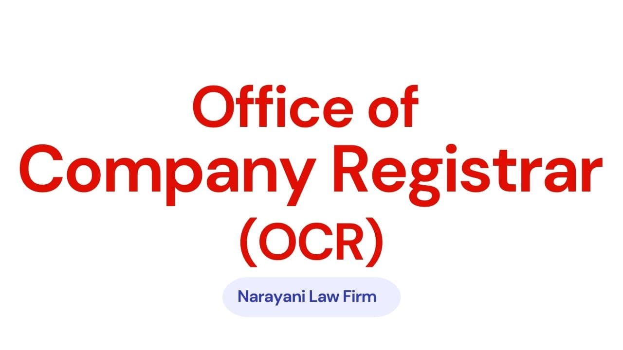 Office of Company Registrar (OCR) | Company Registration Office in Nepal